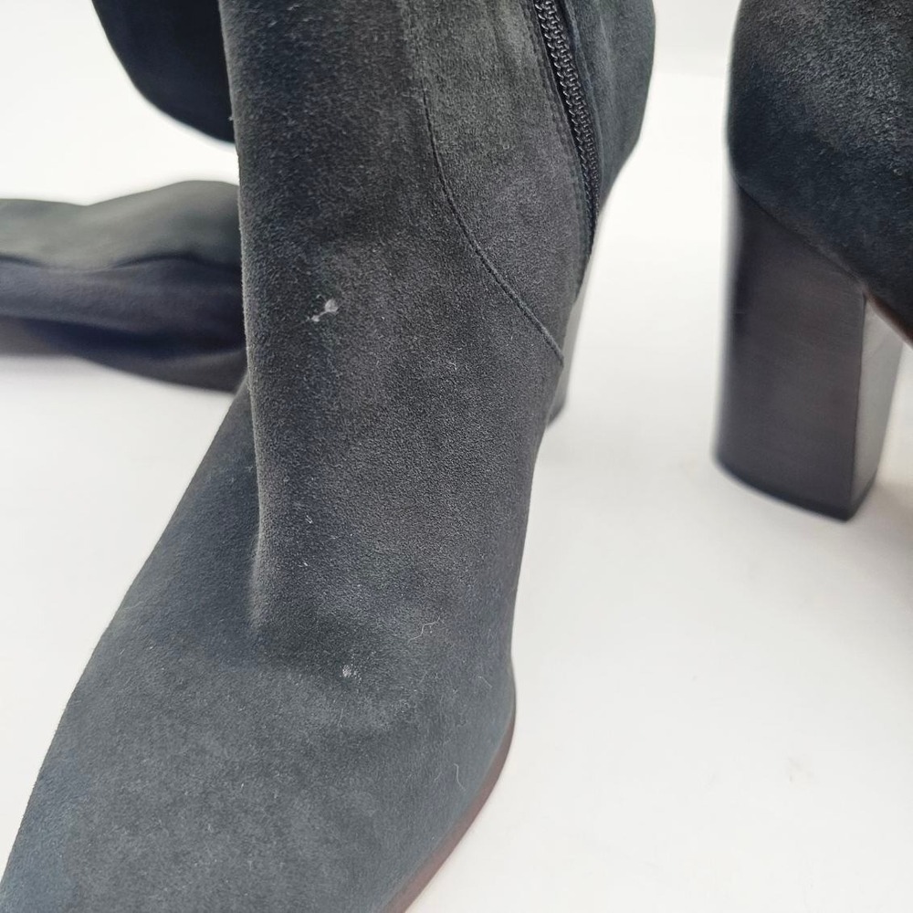 Vince Camuto Demerri Boots Womens 8M Green Over The Knee Block Heel - Picture 14 of 14